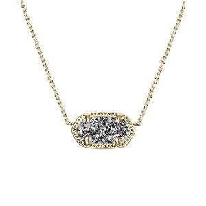 Kendra Scott Elise Drusy Necklace - Gold